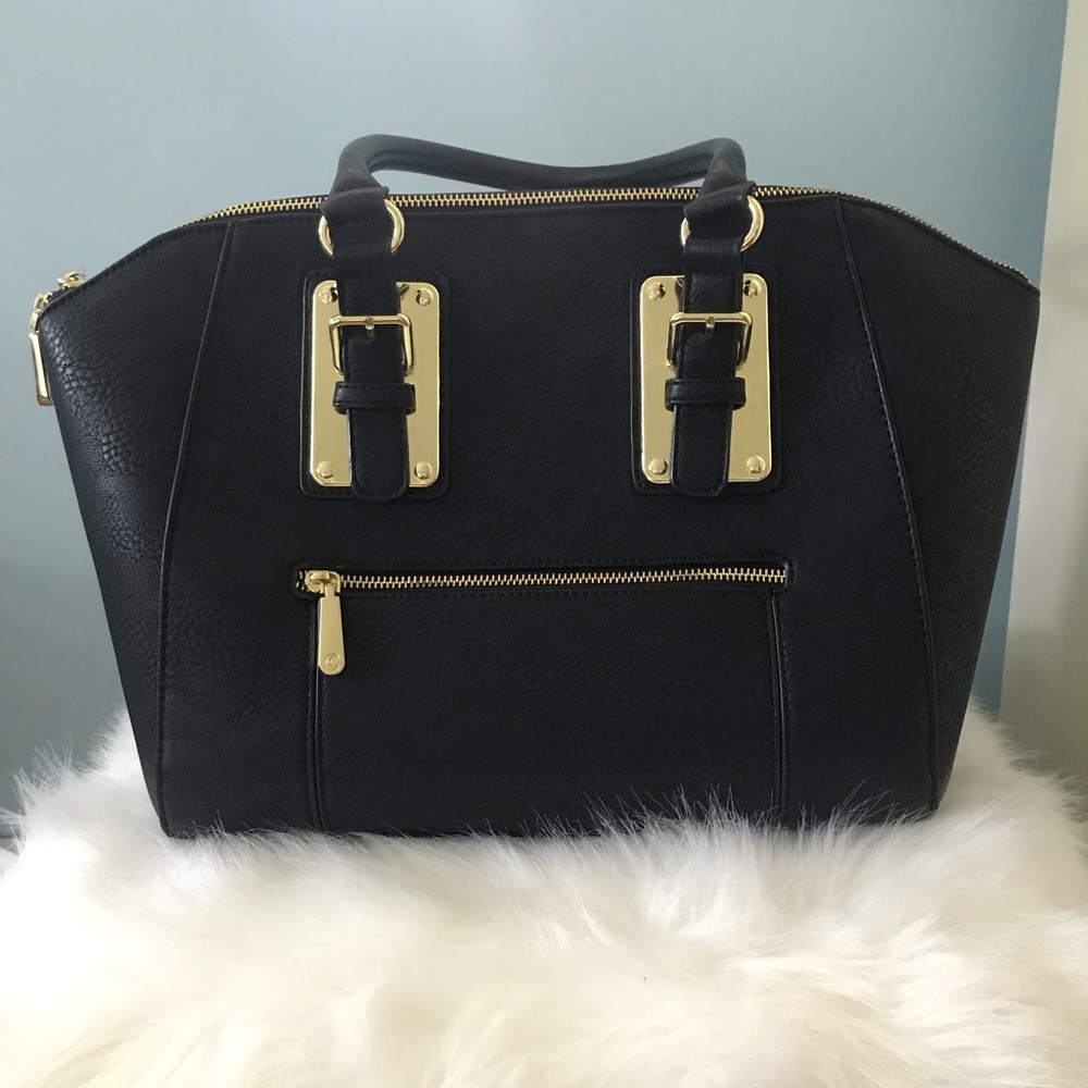 Charming Charlie Black Tote